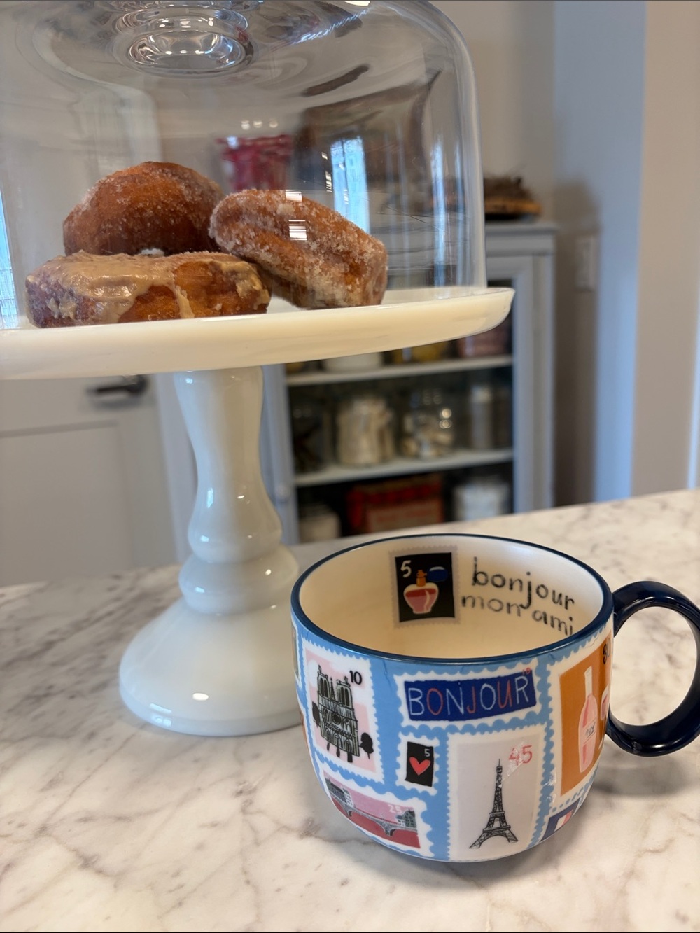 ANTHROPOLOGIE bonjour mon ami MUG